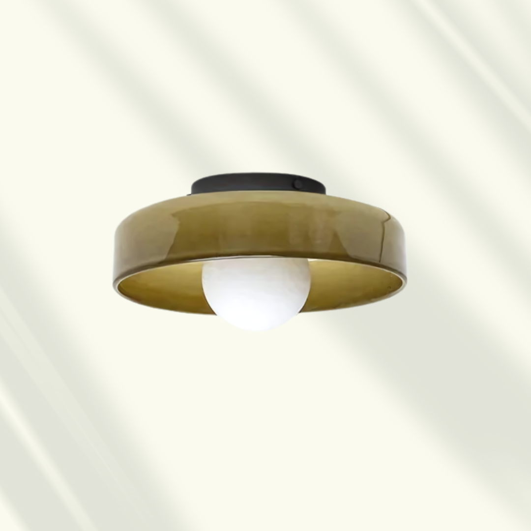 Moderne LED-Deckenleuchte | Stilvolle Aufbaumontage-Lampe