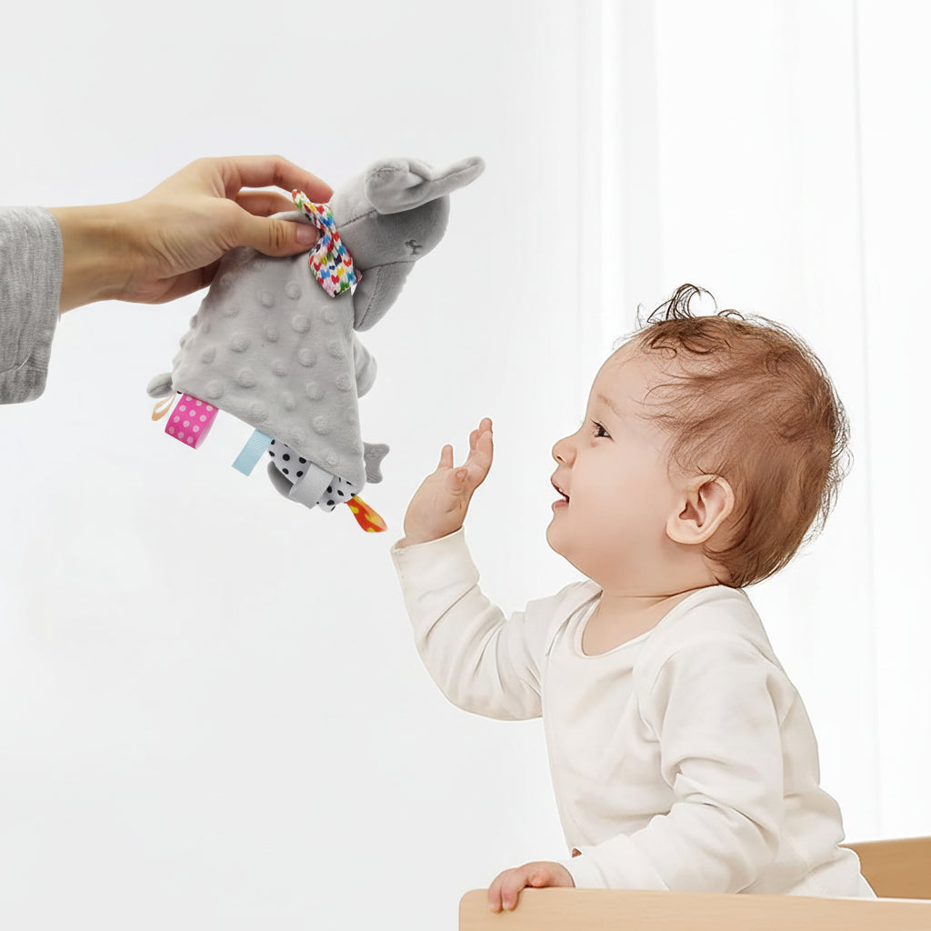 Copertina di Sicurezza per Bambini Elefante Peluche Morbido Confortevole