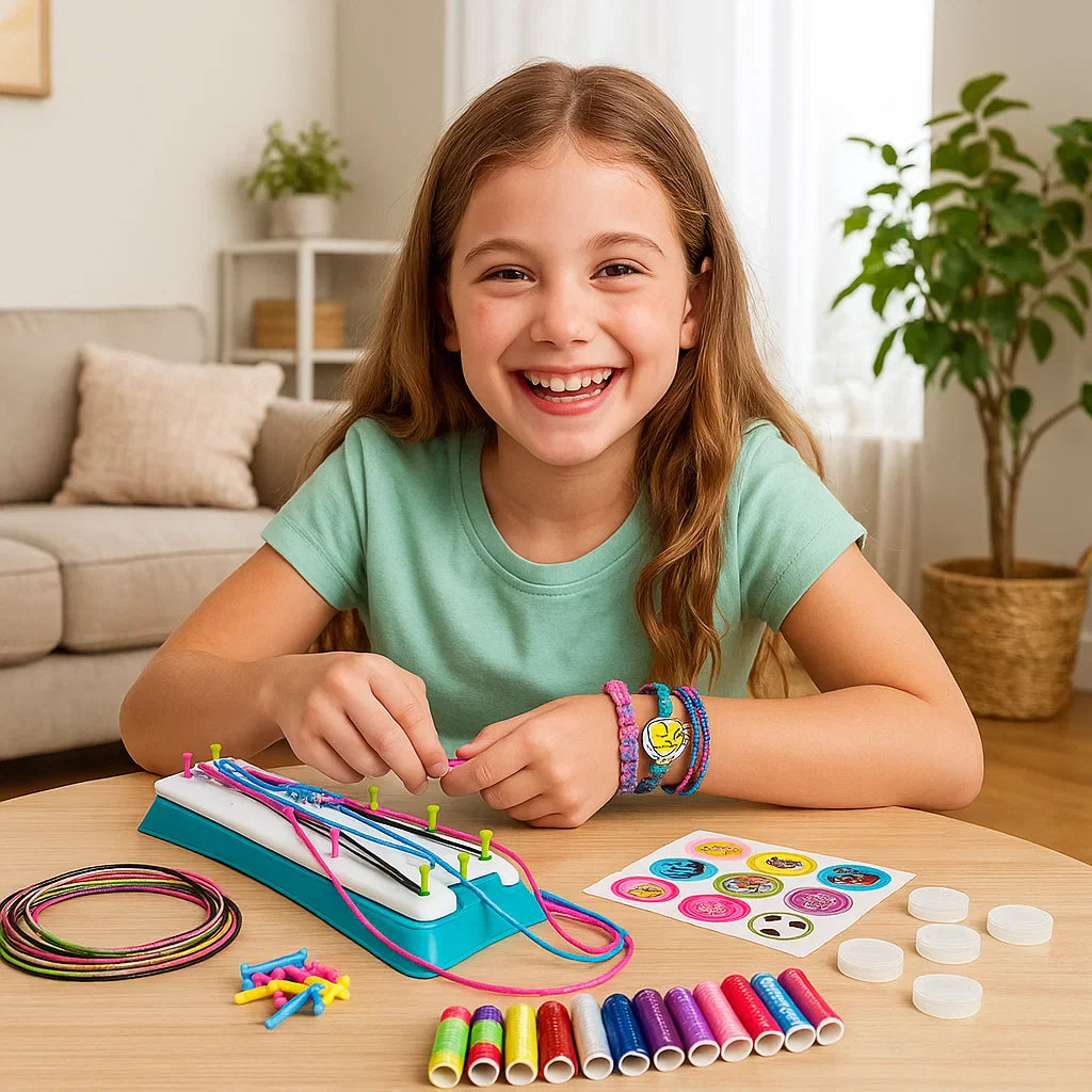 Kit per la creazione di braccialetti Set creativo per gioielli dell'amicizia