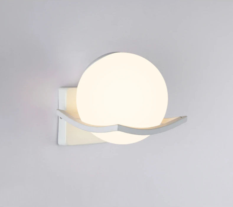 Makar Wandleuchte | Moderne europäische Glas-Kugelwandleuchte