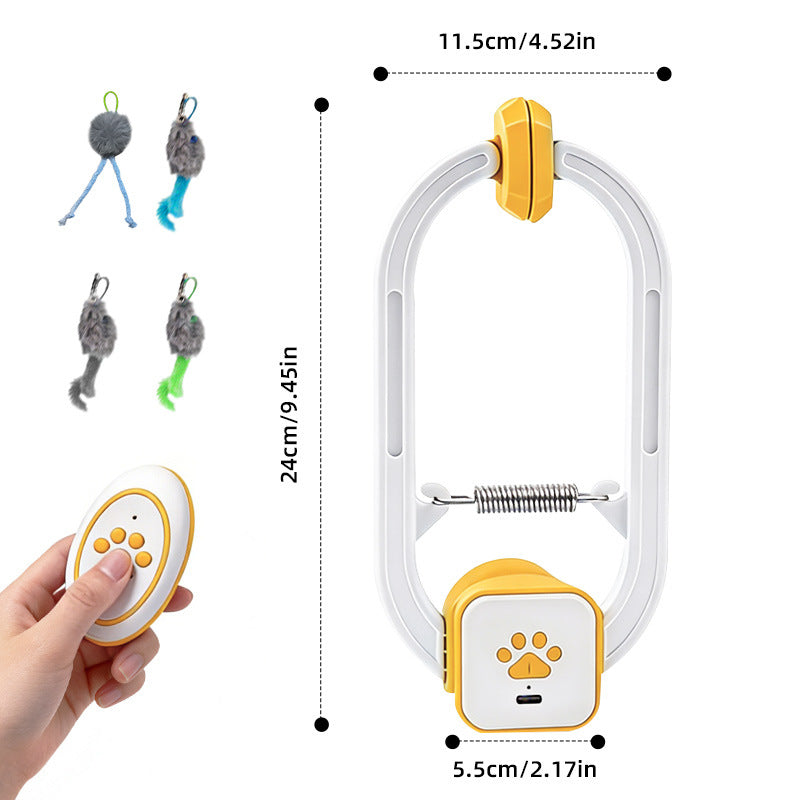 Katzenspielzeug Interaktiver Elektronischer Lockvogel USB Wiederaufladbare Mäuse