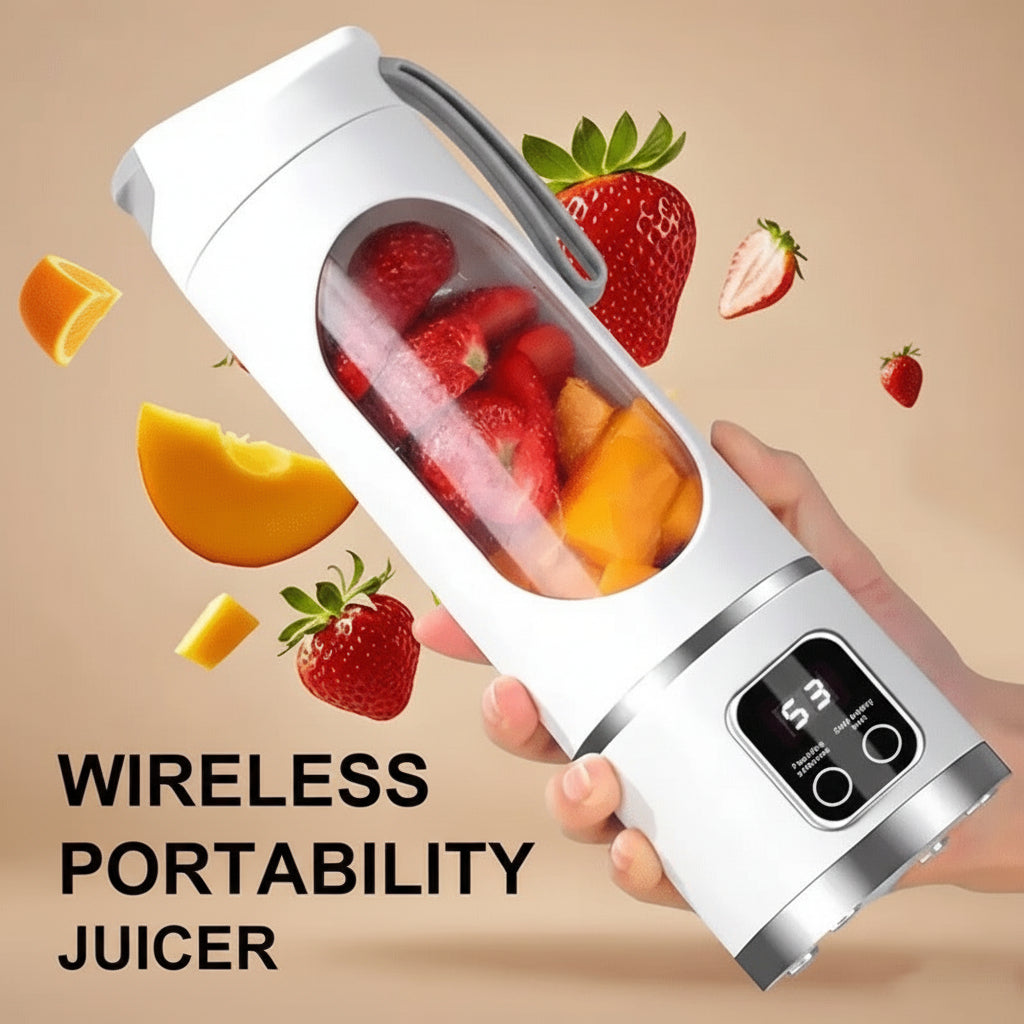 Mischbecher Tragbare USB Wiederaufladbare Saft- und Smoothie-Flasche