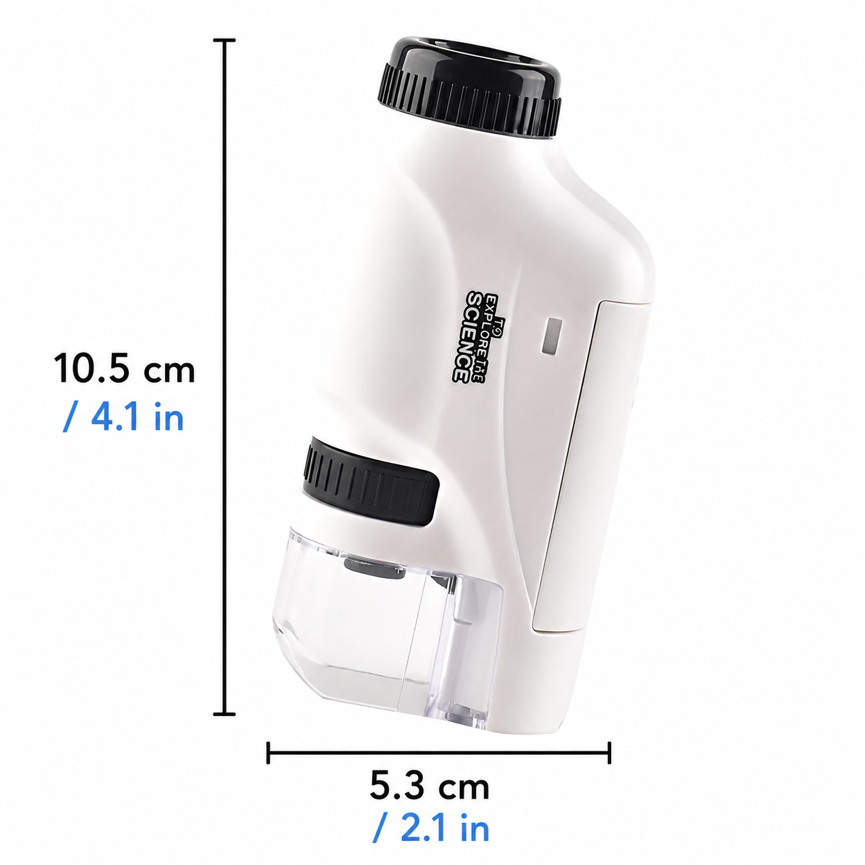 Tragbares Kinder-Mikroskop Handheld Taschenformat App-kompatibel