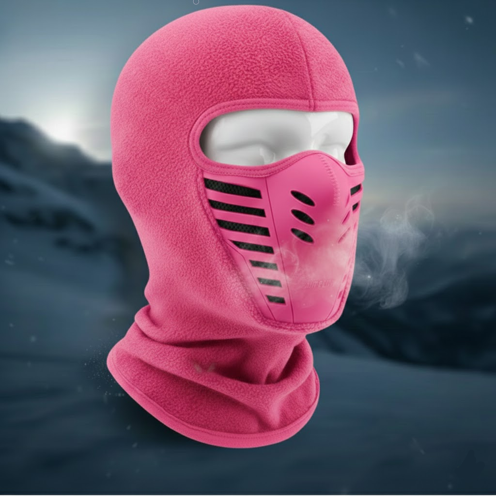 Maschera per il viso invernale termica antivento a copertura totale per sport all'aperto