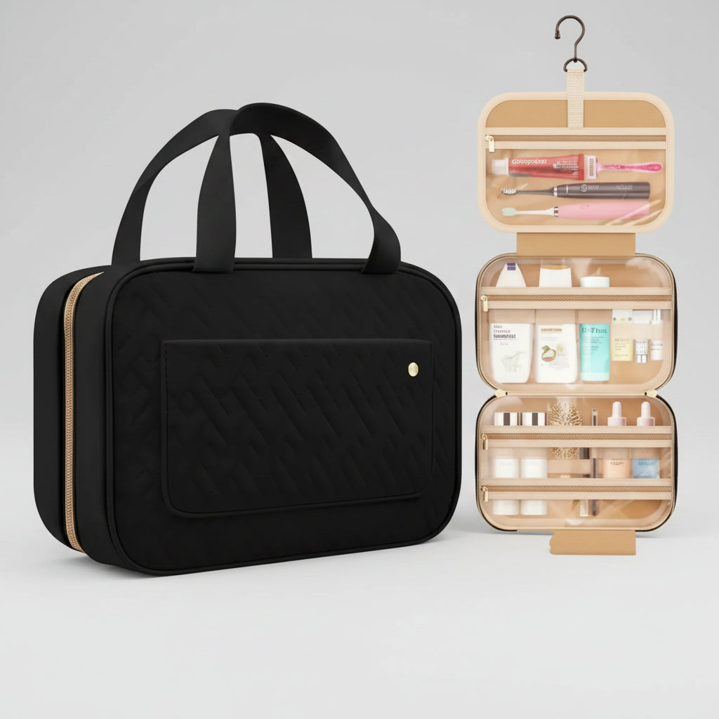Borsa Trucco da Viaggio Organizer Cosmetici da Appendere Festa della Mamma