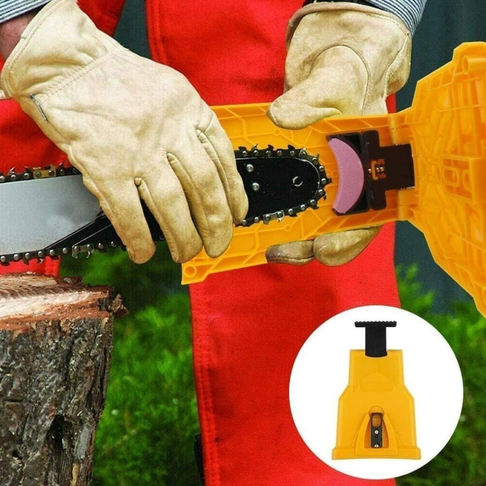 Chainsaw Sharpener Tool Guide Clamp Handheld Adjustable - Image 5