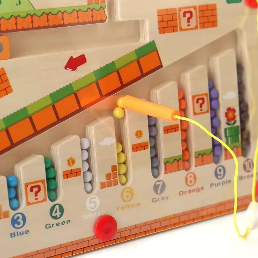 Educational Toy Toddlers Fine Motor Skills Magnetic Maze - Image 3