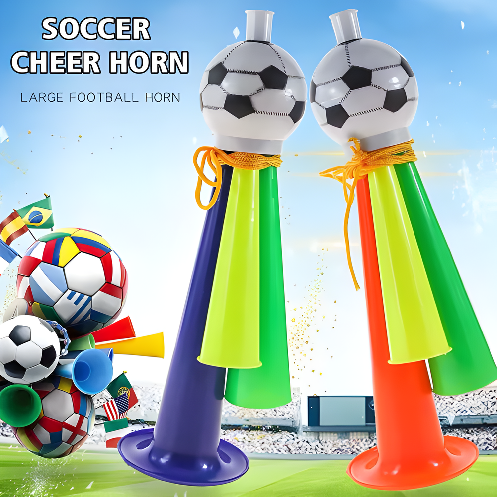 Set di Corni Vuvuzela Rumorosi per Tifo Calcistico, Festa allo Stadio, Creatori di Rumore