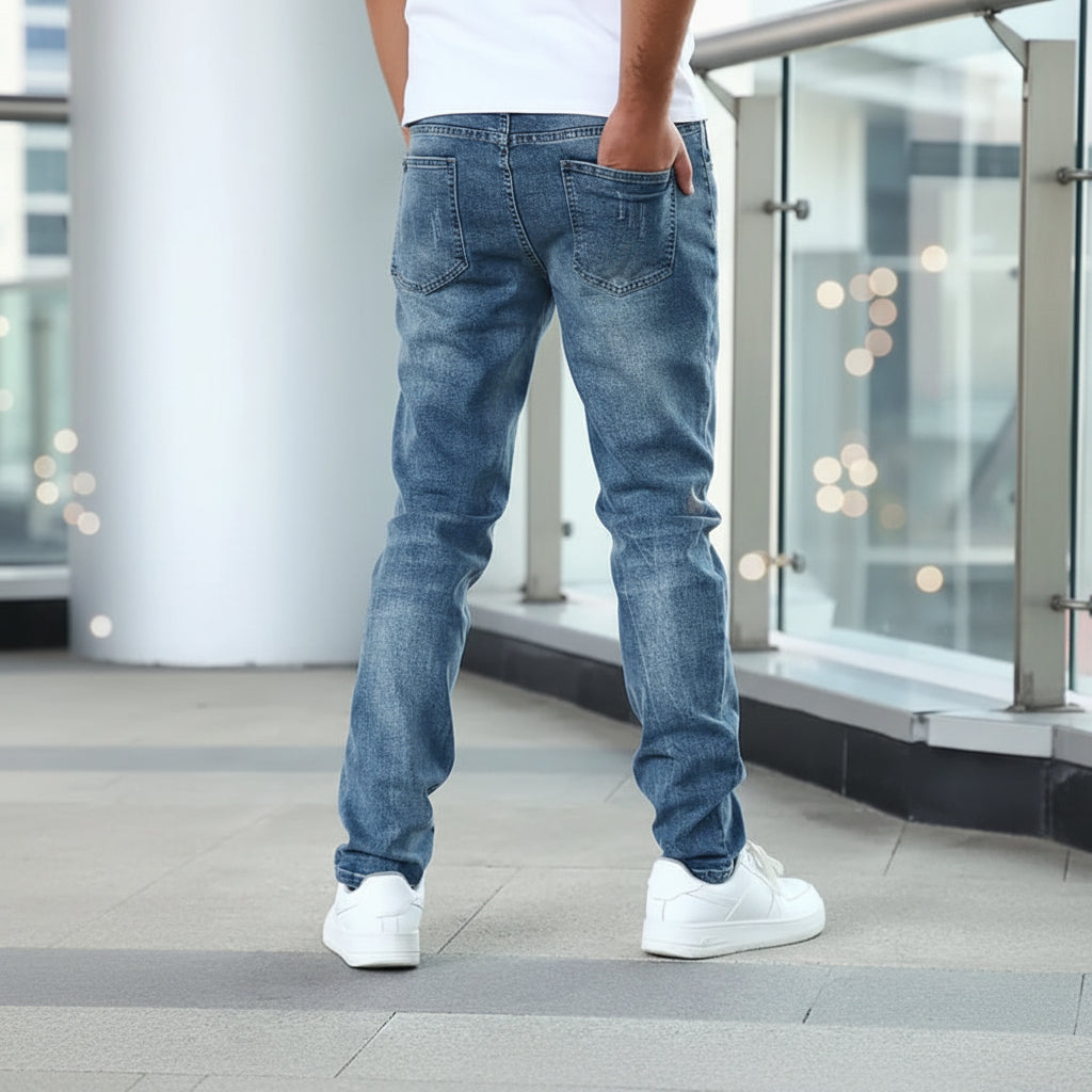 Men's Casual Jeans Pockets | Fit - Image 6