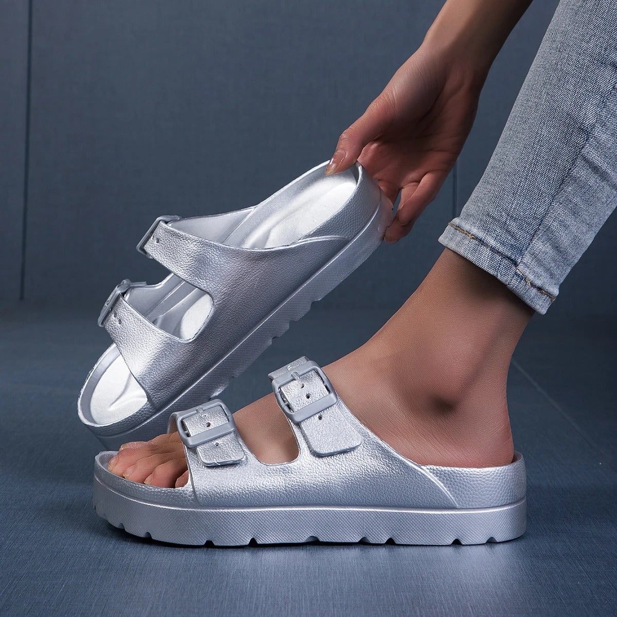 Women's Supportive Sandals Thick Sole Ergonomic | Footwear - Image 8