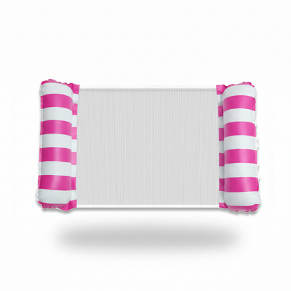 Hamaca inflable para piscina Silla de descanso de malla para relajación en el agua