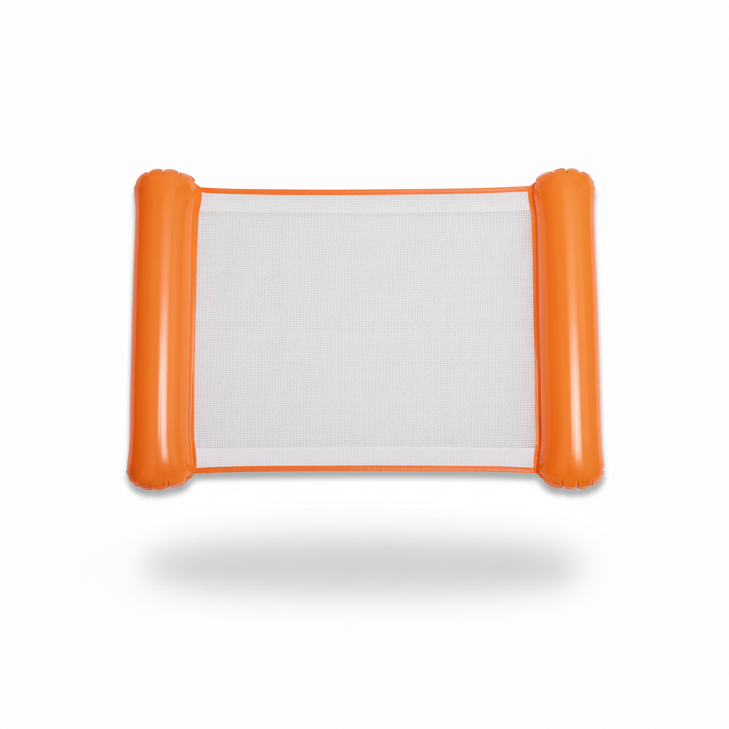 Hamaca inflable para piscina Silla de descanso de malla para relajación en el agua