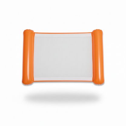 Hamaca inflable para piscina Silla de descanso de malla para relajación en el agua