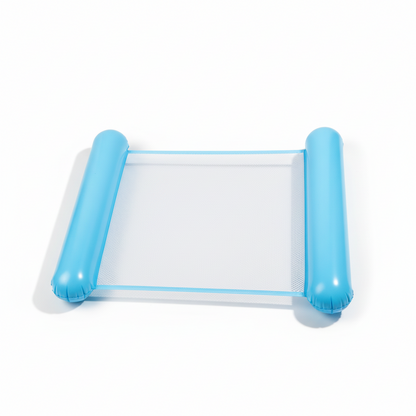 Hamaca inflable para piscina Silla de descanso de malla para relajación en el agua