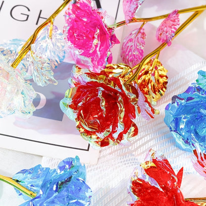 Ramo de Flores Regalo para el Día de la Madre Rosa Artificial Decoración de Mesa