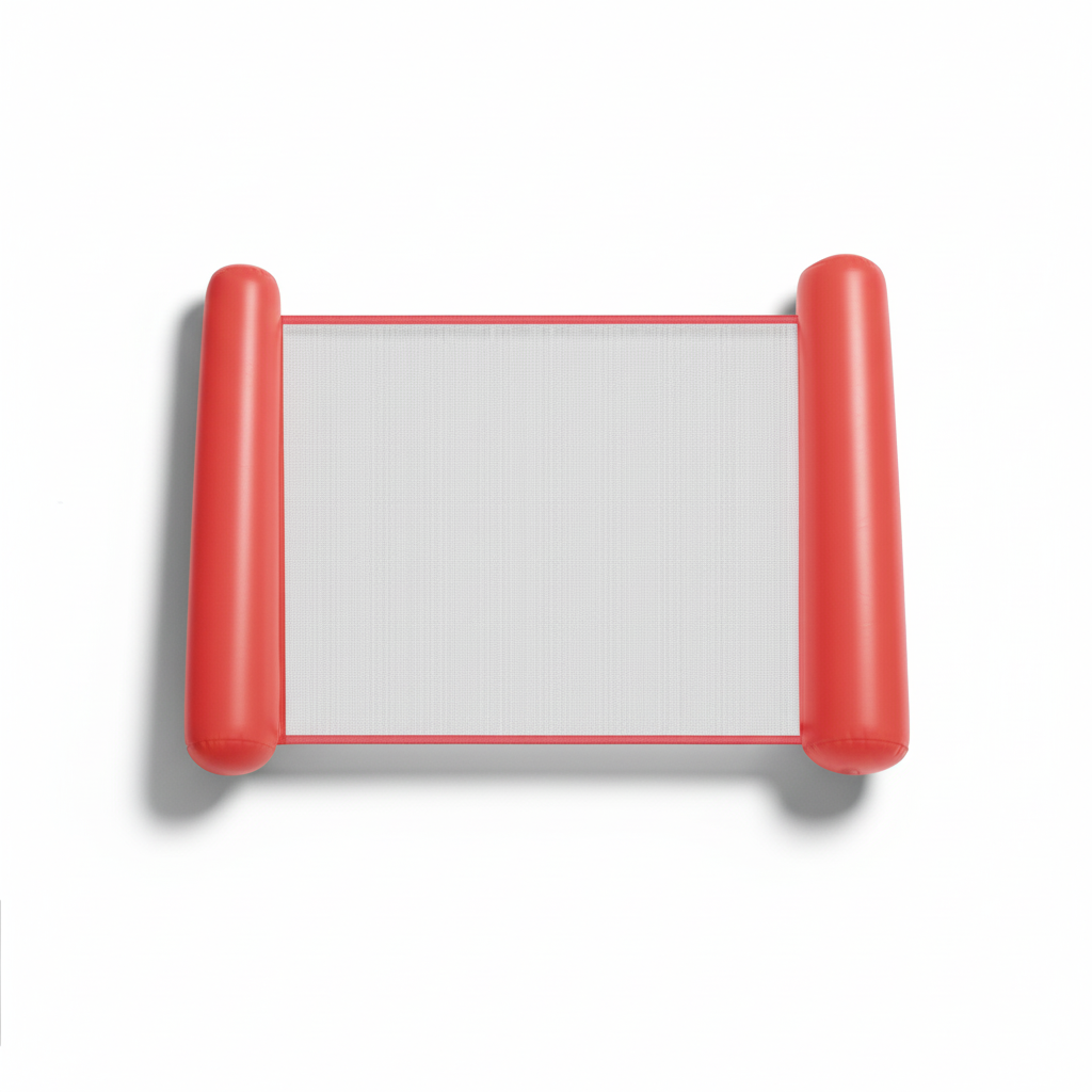 Hamaca inflable para piscina Silla de descanso de malla para relajación en el agua