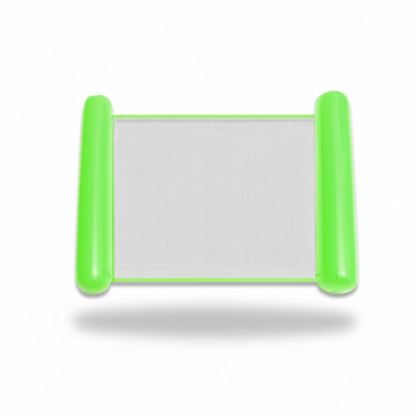 Hamaca inflable para piscina Silla de descanso de malla para relajación en el agua