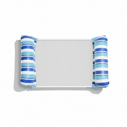 Hamaca inflable para piscina Silla de descanso de malla para relajación en el agua