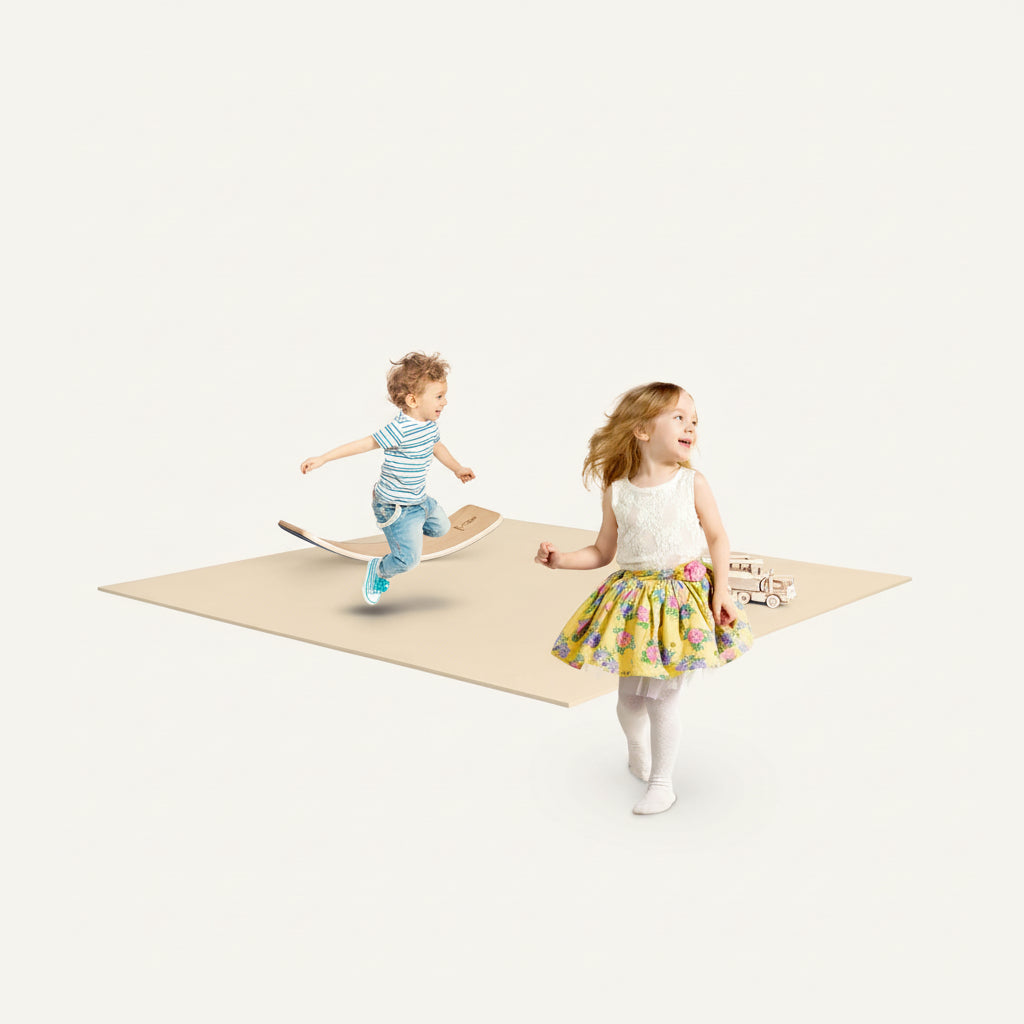 Tappetino da gioco antiscivolo in schiuma per il pavimento del bambino che gattona
