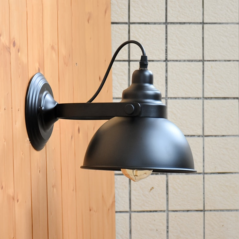 Lampada da parete vintage industriale | Applique in metallo retrò