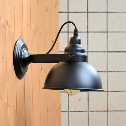 Lampada da parete vintage industriale | Applique in metallo retrò