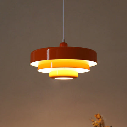 Nordic Vintage Mehrschichtige Pendelleuchte | Moderne Retro Hängeleuchte