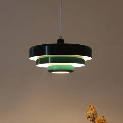 Nordic Vintage Mehrschichtige Pendelleuchte | Moderne Retro Hängeleuchte