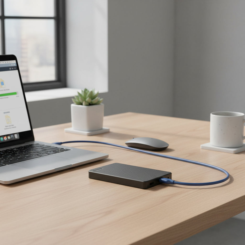 Hard Disk Esterno Portatile SSD USB 3.0 Archiviazione Veloce Backup
