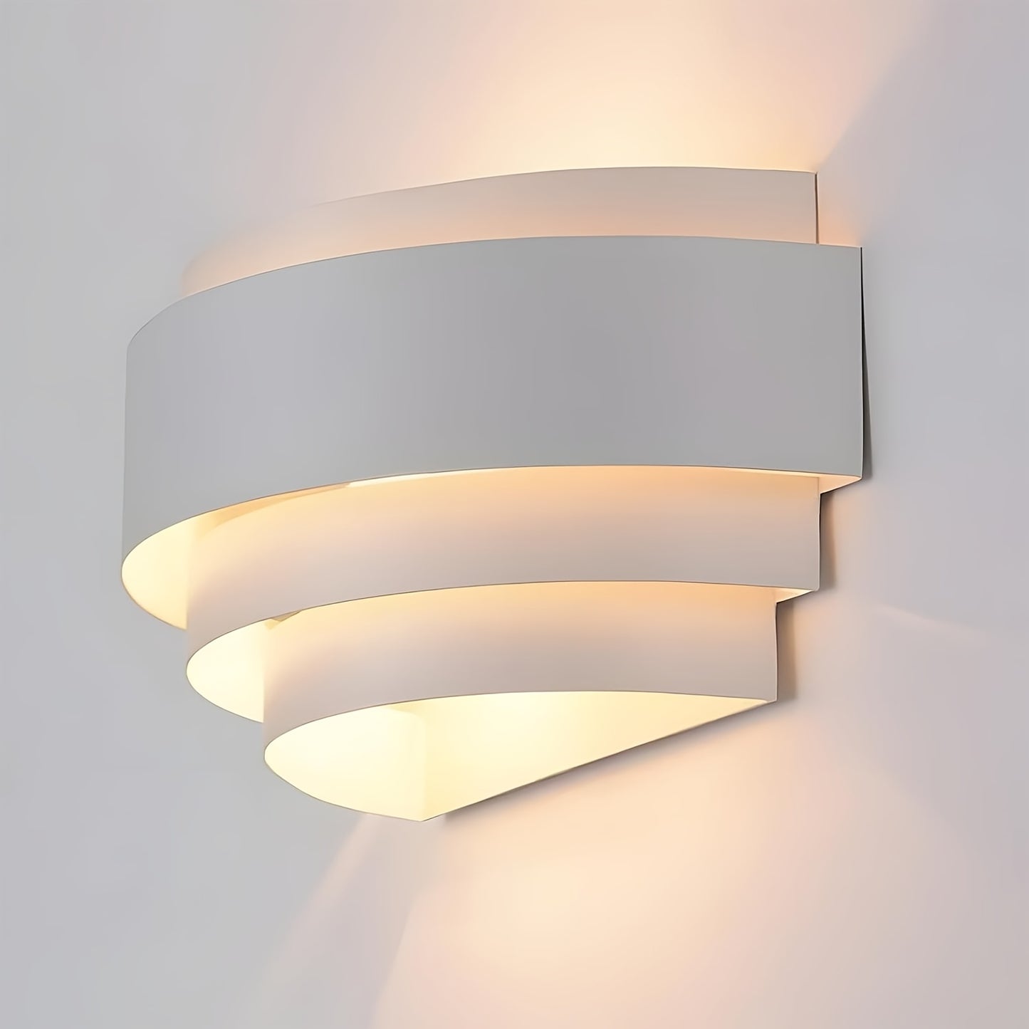 Aplique de Pared Moderno | Lámpara de Pared de Metal con Luz Hacia Arriba y Abajo