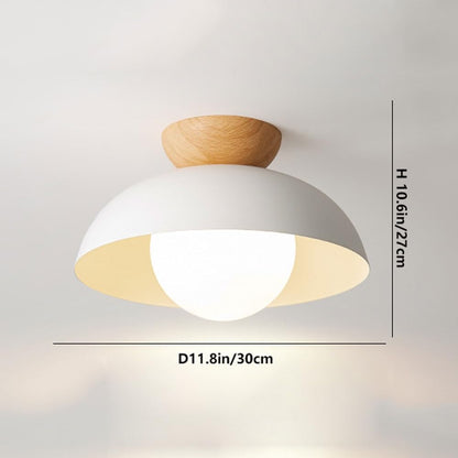 Lampada da soffitto Nordic Dome | Design moderno minimalista