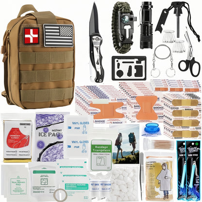 Rucsac Supraviețuire Tactic Outdoor Multi Tool Trusă Prim Ajutor