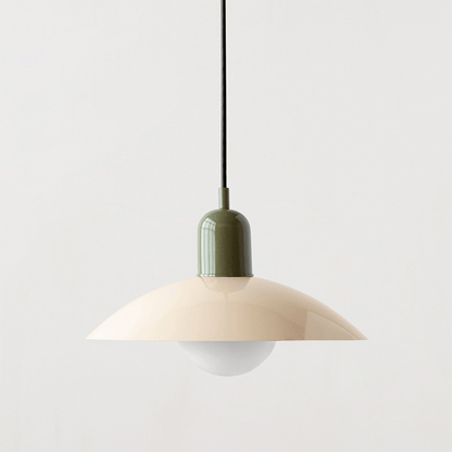 Candeeiro Suspenso Macaron Bauhaus | Lâmpada de Teto Moderna e Colorida