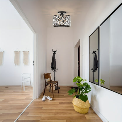 Moderne Kristall-Deckenleuchte mit Halterung | Elegante dekorative Leuchte