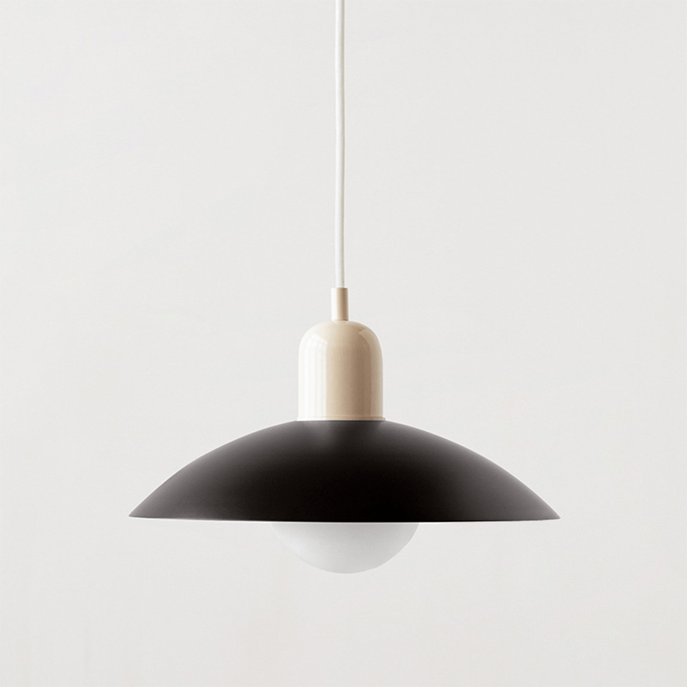 Candeeiro Suspenso Macaron Bauhaus | Lâmpada de Teto Moderna e Colorida