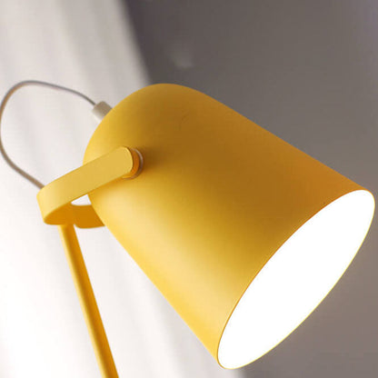 Lampada da scrivania LED in metallo nordico | Luce minimalista per lettura e studio
