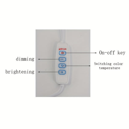 Lampă de masă modernă cu LED în spirală | Lumină minimalistă reglabilă pentru noptieră și birou