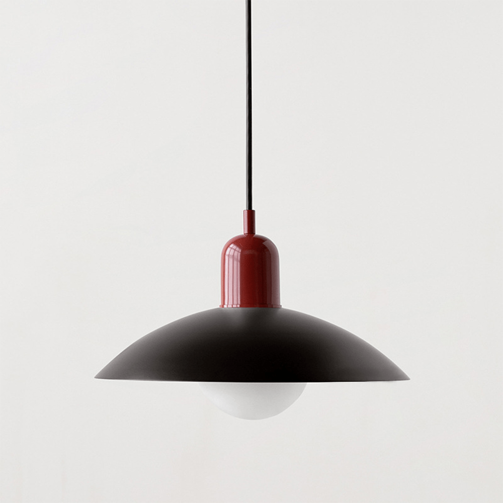Candeeiro Suspenso Macaron Bauhaus | Lâmpada de Teto Moderna e Colorida