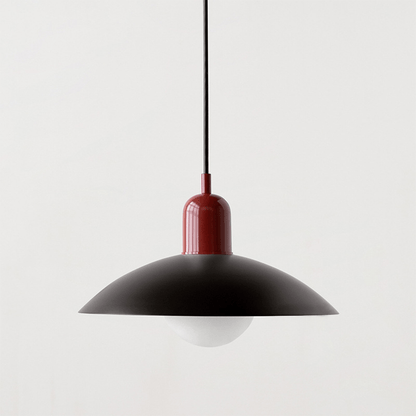 Candeeiro Suspenso Macaron Bauhaus | Lâmpada de Teto Moderna e Colorida