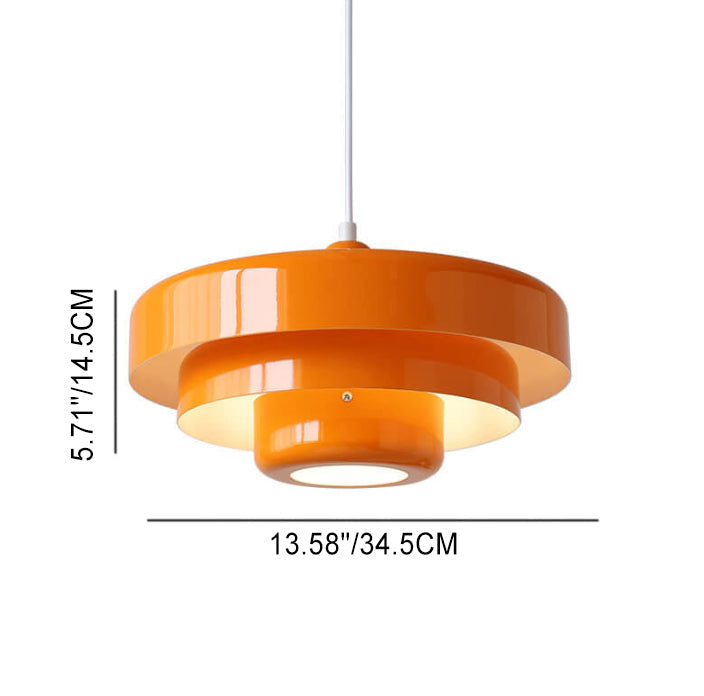 Nordic Vintage Mehrschichtige Pendelleuchte | Moderne Retro Hängeleuchte