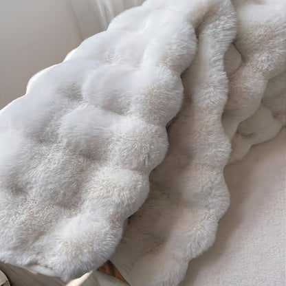 Cloud Comfort Round Bubble Rug | Soft Fluffy Circle Carpet