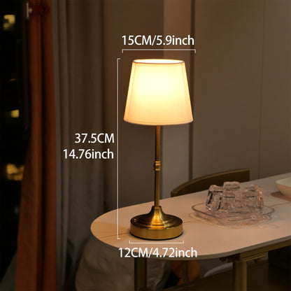 Dimmbares kabelloses Tischlicht | USB wiederaufladbar