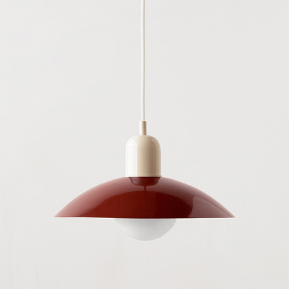 Candeeiro Suspenso Macaron Bauhaus | Lâmpada de Teto Moderna e Colorida