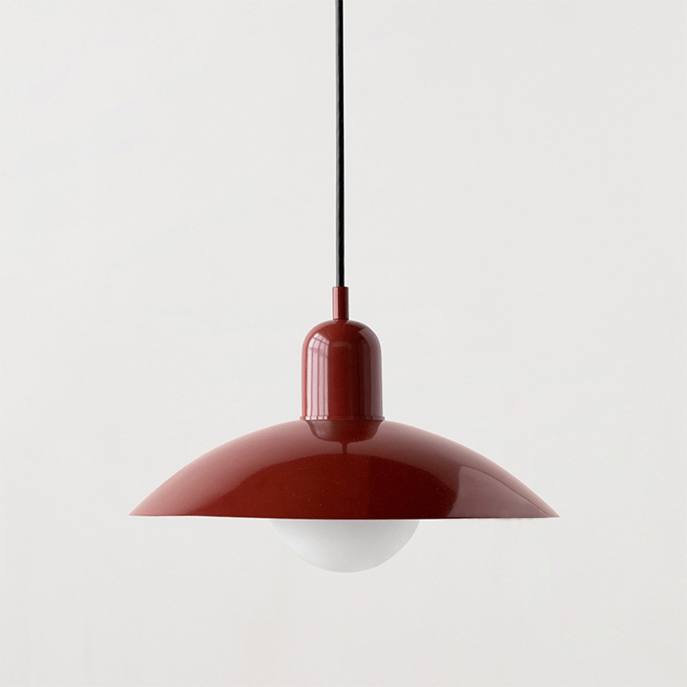 Candeeiro Suspenso Macaron Bauhaus | Lâmpada de Teto Moderna e Colorida