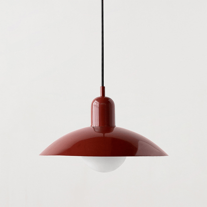 Candeeiro Suspenso Macaron Bauhaus | Lâmpada de Teto Moderna e Colorida