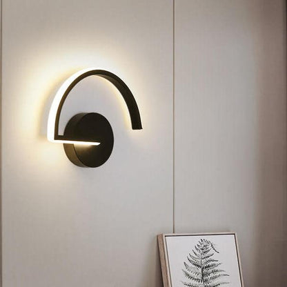 Lumină de perete LED Curves Line | Design arc modern minimalist