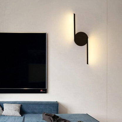 Lumină de perete LED Curves Line | Design arc modern minimalist