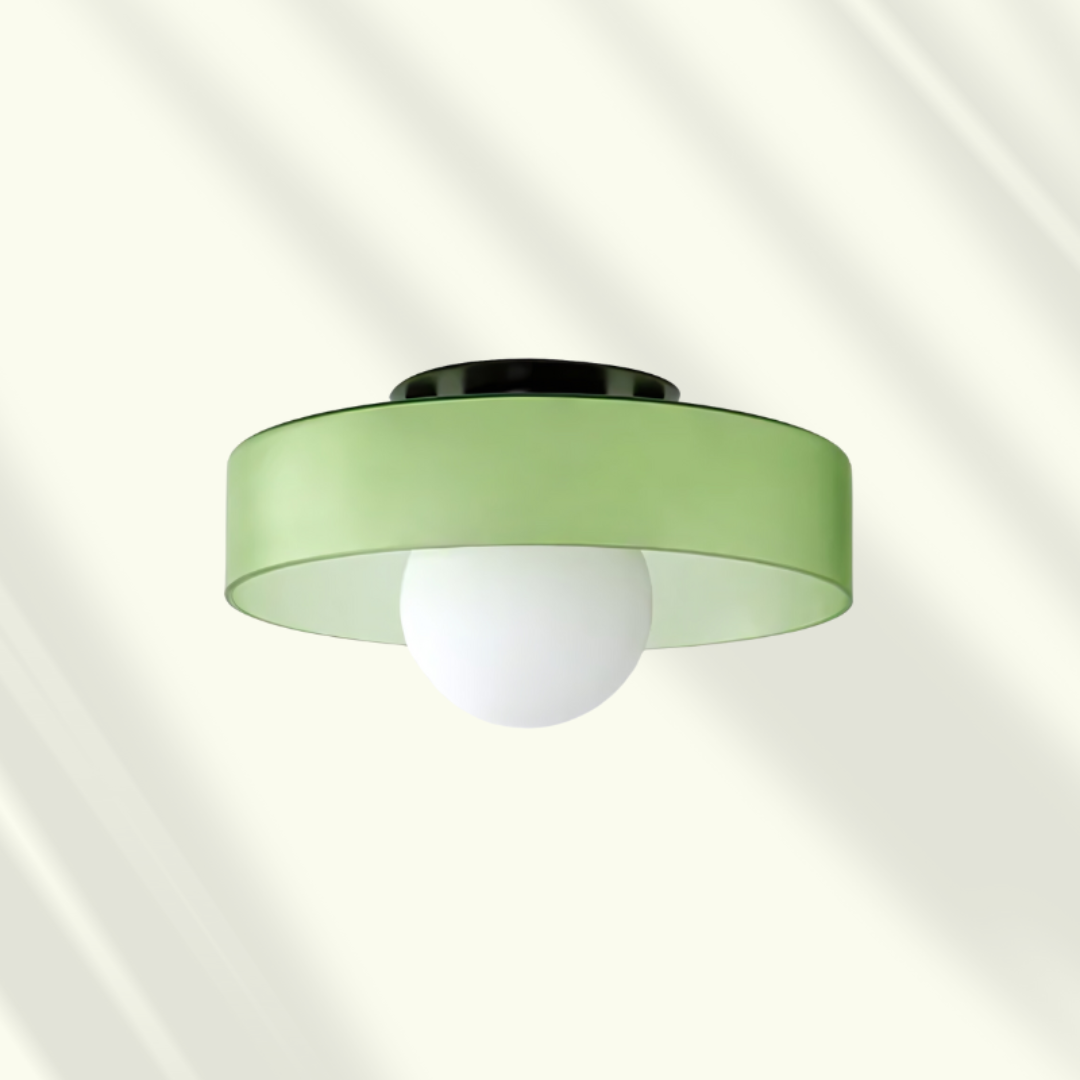 Moderne LED-Deckenleuchte | Stilvolle Aufbaumontage-Lampe