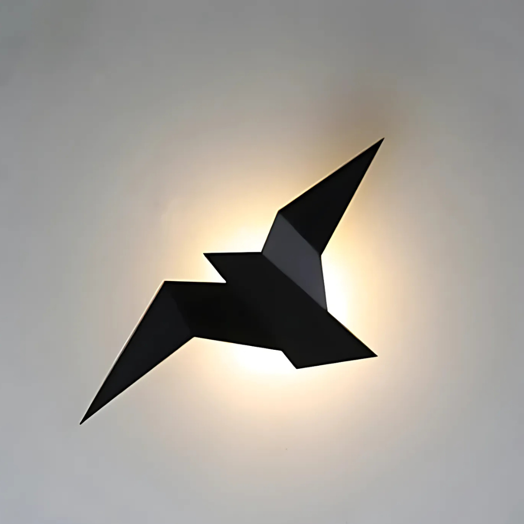 Lampada da parete Origami | Applique LED moderna unica per interni