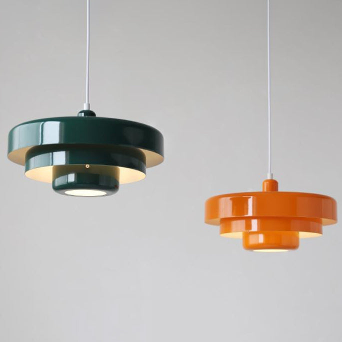 Nordic Vintage Mehrschichtige Pendelleuchte | Moderne Retro Hängeleuchte