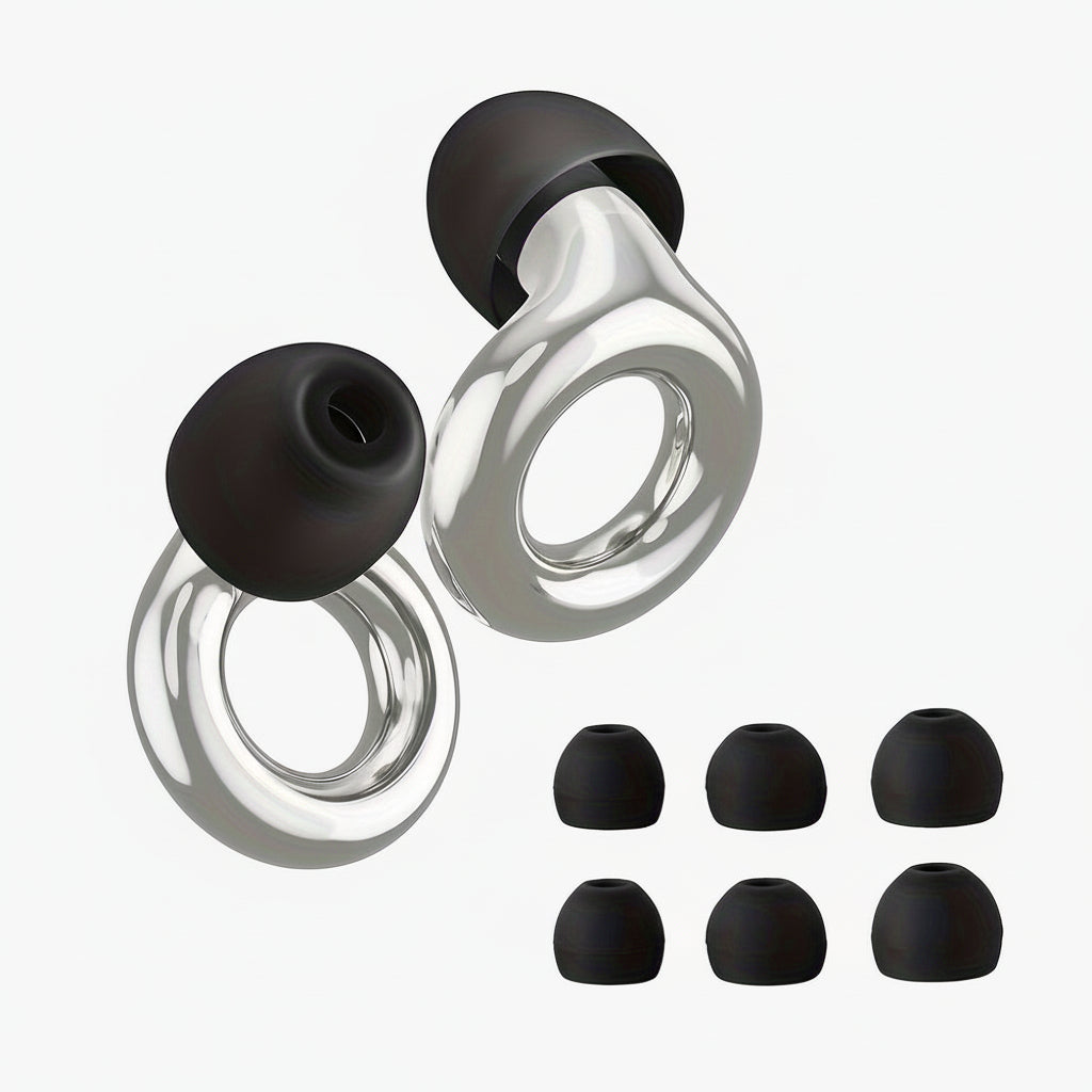 Ohrstoepsel Silikon Wiederverwendbar Noise Cancelling Schlaf
